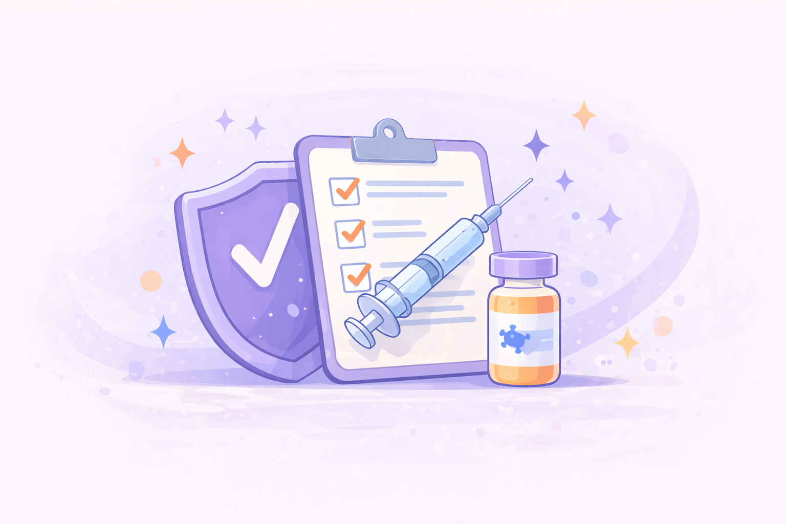 Vaccine information illustration